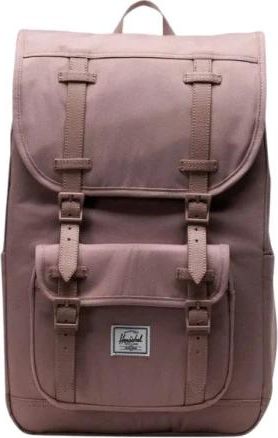 Herschel Roze Laptop Rugzak met Flessen Zakken - Heren - Rugzakken - Roze - ONE Size - Polyester - Tassen