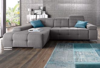 Sit&more Ecksofa »Mistral L-Form« wahlweise mit Bettfunktion
