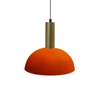 Tosel Suspensi&oacute;n metal Alt.110cm oro viejo ;Pantalla: naranja