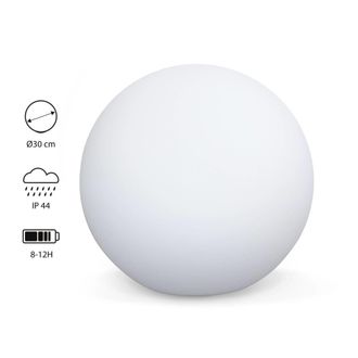 Sweeek Bola luminosa led con pilas para interior/exterior