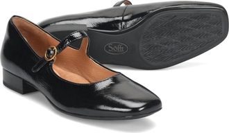 Söfft Womens Elsey Flats In Black