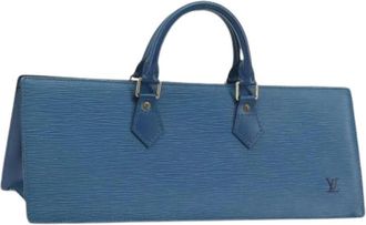 Louis Vuitton Pre-owned Handbags, female, Blue, Size: ONE SIZE Pre-owned Vintage Epi Hand Bag