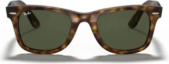Ray-Ban Klassieke Zwarte Zonnebril Model 4340 - unisex - Zonnebrillen - Bruin - 50 MM - Accessoires