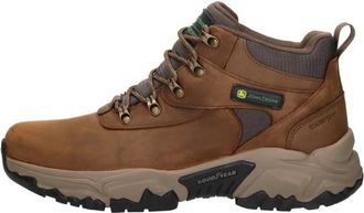 Skechers Lace-up Boots - Heren - Veterlaarzen - Bruin - 44 EU - Leer - Schoenen