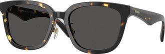 Burberry BE4446D Asian Fit 410687 Womens Sunglasses Tortoiseshell Size 57