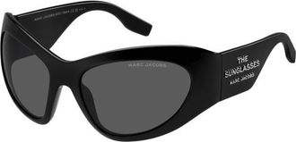 Marc Jacobs Grey Irregular Ladies Sunglasses MARC 773/S 0807/IR 62