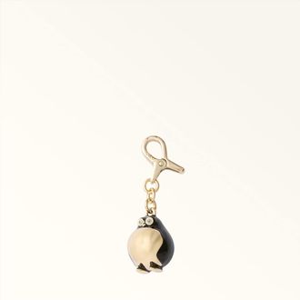 Furla Hashtag Charm Toni Nero Black Metal + Enamel Woman