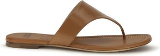 Francesco Russo Sandali in Pelle - - Shoes - Donna - Marrone - 37 EU
