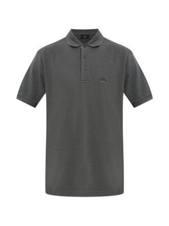 Etro Polo in cotone con logo Etro