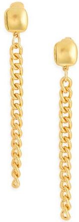 Kenneth Jay Lane Chain Link Drop Earrings in Gold at Nordstrom Rack