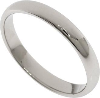 Van Cleef & Arpels Platinum 950 Band Ring (Pre-Owned)