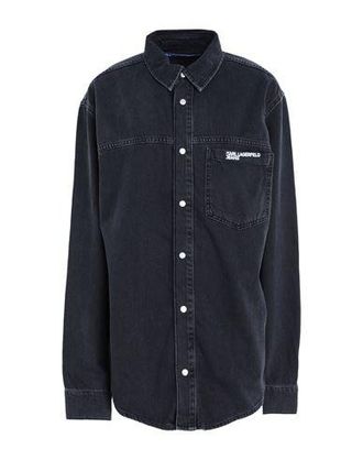 Karl Lagerfeld KLJ REGULAR DENIM SHIRT JACKET