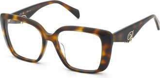 Blumarine Frame VBM895V 0752 Dark Havana Glossy 54/17/140 Woman