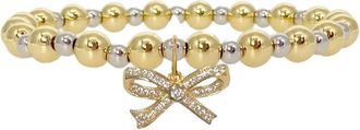 Love Womens Gina Bow Bracelet In Gold