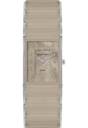 Jacques Lemans Womens 1-1940N Ladies Dublin Watch - Silver - One Size