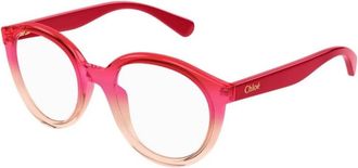 Chlo&eacute; Glasses, unisex, Red, 47 MM, Cc0022O Optical Frame