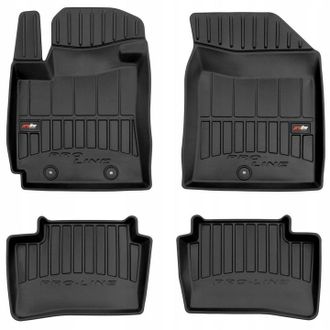 OEM Alfombras, Felpudos, Alfombras De Goma Hyundai I10 2 2013-2019, Canaleta 3d