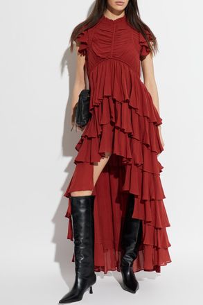 AllSaints Shaela Dress, Womens, Red