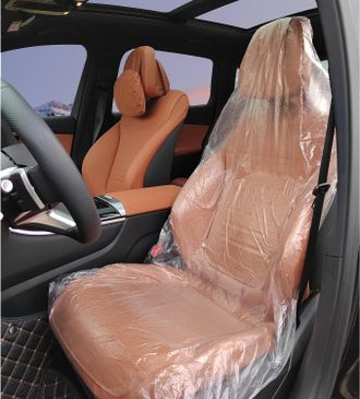 OEM 100 Asientos Desechables Para Coche, Asientos Universales De Pl&aacute;stico Impermeables Para Camiones Y Autobuses, Accesorios Para El Interior Del Autom&oacute;vi