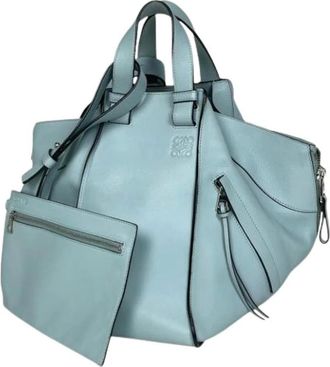 Loewe Pre-owned Handbags, female, Blue, Size: ONE SIZE Pre-owned Handbag