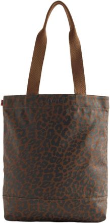 Levi's Shopper LEVIS, Damen, Gr. B/H/T: 36cm x 40cm x 13cm, muriel leopard pinec, Web, Baumwolle, bedruckt, Taschen Shopper, mit Leo-Print