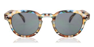 Izipizi C SUN LetmeSee Blue Tortoise Soft Grey SLMSCC18 Mens Sunglasses Tortoiseshell Size +1.00