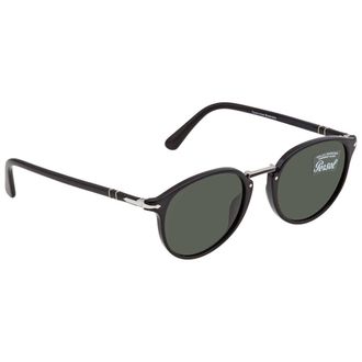 Persol Green Round Mens Sunglasses PO3210S 95/31 51