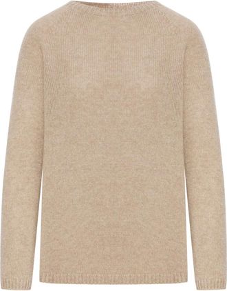 Max Mara Maglione con maniche raglan - Toni neutri