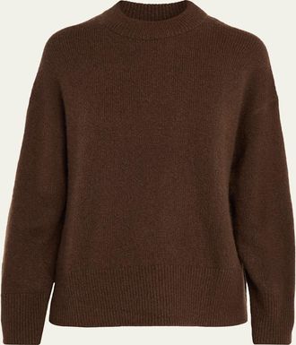 Rails Miranda Cashmere-Silk Crewneck Sweater