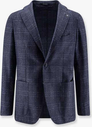 Tagliatore Blazer monopetto in misto lana vergine - TAGLIATORE - gender_Man