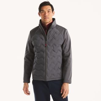 Nautica Mens Hybrid Golf Jacket