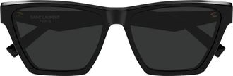 Saint Laurent Sunglasses Sl M103 005 Black/Black Women