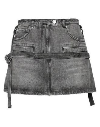 Courr&egrave;ges BOTTOMWEAR - Denim skirts on YOOX.COM