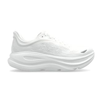 Hoka One One Running Shoes, female, White, Size: 6 1/2 US Bondi 9 Sports Shoes