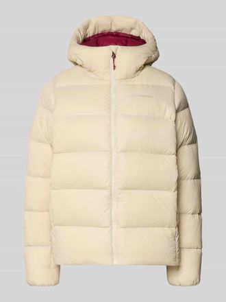 Peak Performance Daunenjacke mit Label-Stitching Modell FROST DOWN in Beige, Gr&ouml;&szlig;e S