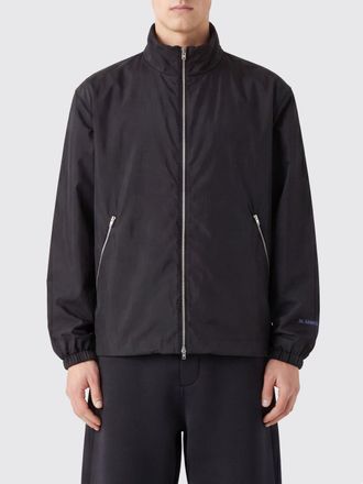 Jil Sander Bomber in tessuto tecnico idrorepellente con collo alto e logo
