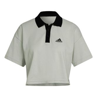adidas (WMNS) adidas Short Polo Shirt Asia Sizing Purple HY5527