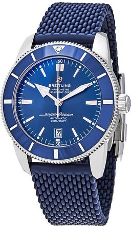 Breitling Pre-owned Breitling Superocean Heritage II Automatic Blue Dial Mens Watch AB2020161C1S1