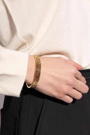 Coach Brass Bracelet, Womens, Gold