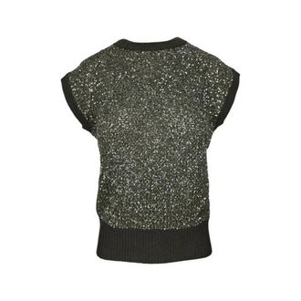D.exterior Sequin Gilet
