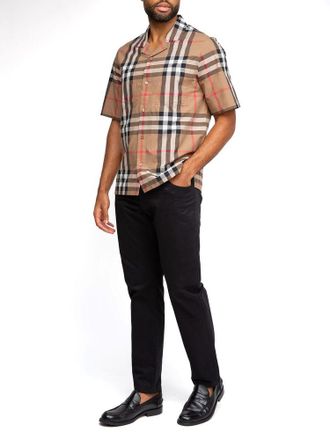 Burberry Elio Check Shirt - Taupe