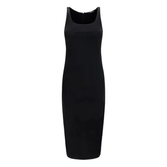 Jacquemus The Regata Dress - Dames - Jurken - Zwart - Maat: S Leer