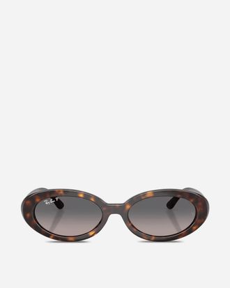 Ray-Ban Ritual Sunglasses Polished Havana / Grey Gradient Polarized