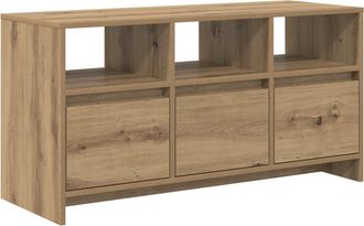 vidaXL Mueble De Tv 102 X 37,5 X 52,5 Cm Roble Artisan Vidaxl