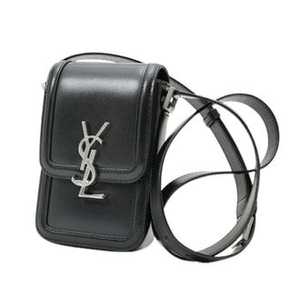 Saint Laurent Pre-owned Vintage Schoudertas - Dames - Pre-owned - Zwart - Maat: ONE Size Leer