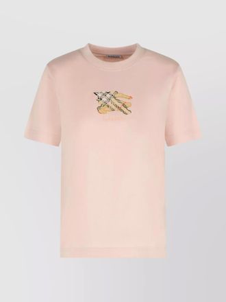 Burberry checked cotton short-sleeve t-shirt