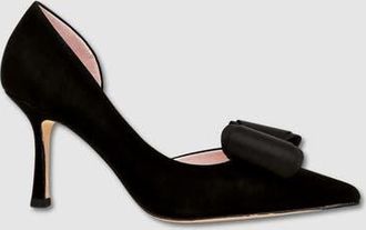 Mi-Mai Iris Leather Pumps in Black at Nordstrom, Size 10