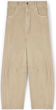 Motivi Balloon Pants - Dames - Loose Fit Jeans - Beige - 2XL - Katoen - Jeans