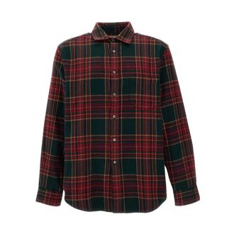 Portuguese Flannel Camicia a Quadri Bravio - - Shirts - Uomo - Multicolore - M