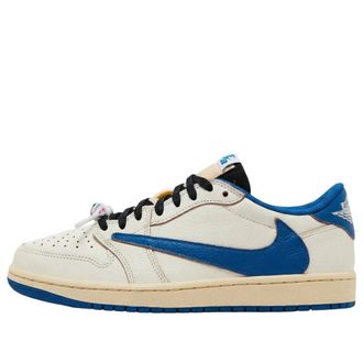 Nike Jordan Air Jordan 1 Low x Travis Scott x Fragment Sail Military Blue DM7866-104
